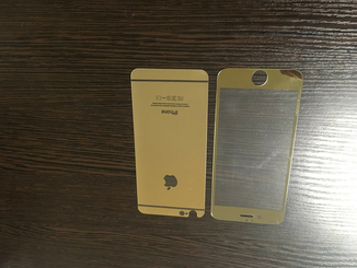Стекло защитное на iPhone 6, iPhone 6S Серебро (комплект 2 шт в уп), фото №7