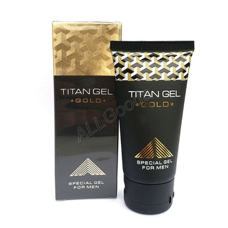 Лубрикант-гель для мужской потенции Titan Gel Gold (Титан Гель Голд интимный гель для мужчин), numer zdjęcia 2