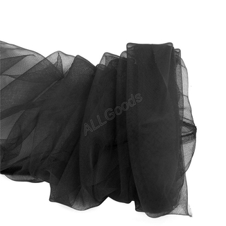 Перчатки фатиновые длинные Черные (p1030-black), photo number 6