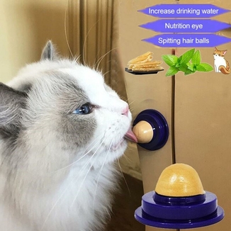 Мясной лизун для котов и кошек Сушеные куриные шарики с витаминами А, В, С и Е, numer zdjęcia 3