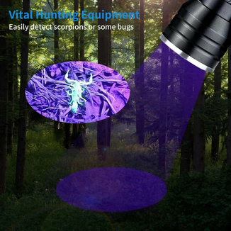 Фонарик, лампа ультрафиолетовая 395 nm UV 1шт, numer zdjęcia 6