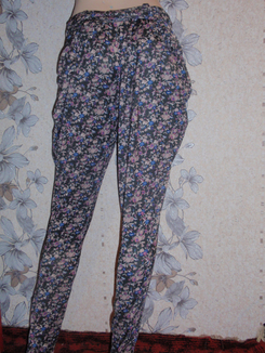 Штаны летние галифе с поясом, брюки, фото №3