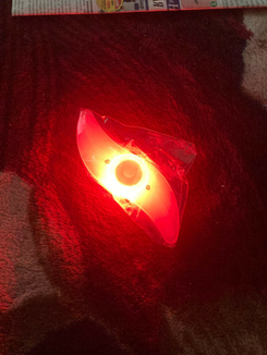 Колесные лампы маркер на спицы (car3) Красный, фото №3
