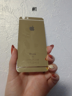 Стекло защитное на iPhone 6, iPhone 6S Золото (комплект 2 шт в уп) УЦЕНКА, фото №7