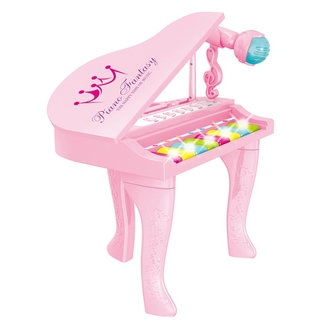 Детское музыкальное пианино на ножках с микрофоном, MP3 (HY675-E), фото №2