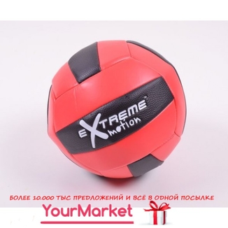 Мяч волейбольный PU 6 цветов, 260 грамм, сетка, метал.иголка в компл. C24453, фото №2