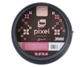 Форма круглая разъемная PIXEL BREZEL,PX-10203, фото №2