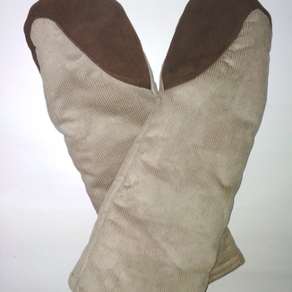 Пекарские рукавицы перчатки, узкие, фото №2