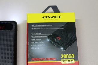 Power Bank AWEI P70K 10000mA, photo number 6