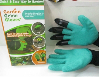 Перчатки с когтями для сада Garden Glove, фото №6