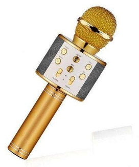 Беспроводной караоке микрофон колонка Bluetooth с динамиком WS858, photo number 3