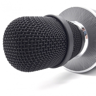 Микрофон Karaoke YS-66, FM-радио, USB, TF, AUX, с подсветкой 2 в 1, фото №9