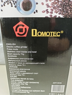 Кофемолка Domotec MS-1206 150W, фото №6