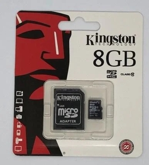 Карта памяти micro KINGSTON 8GB, фото №2