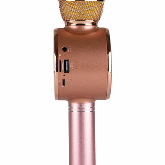 Беспроводной микрофон для караоке Wster WS-669 со светомузыкой, фото №5