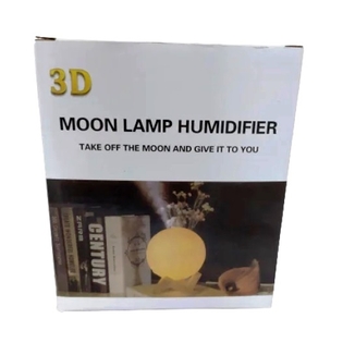 Увлажнитель воздуха и ночник 3D Moon Lamp ультразвуковой, фото №4