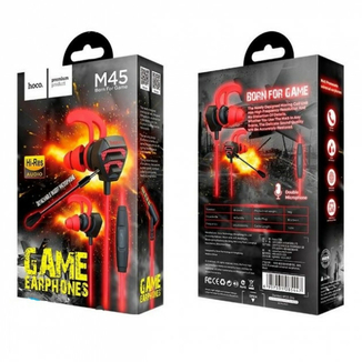 Наушники Hoco M45 с микрофоном и кнопкой ответа, фото №5