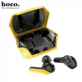 Беспроводные наушники в кейсе с микрофоном сенсорные HOCO Gaming S21, фото №3