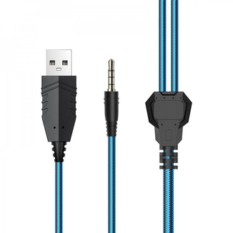 Игровые наушники HOCO W105 Gaming Headphones с микрофоном и LED RGB подсветкой проводные, photo number 6