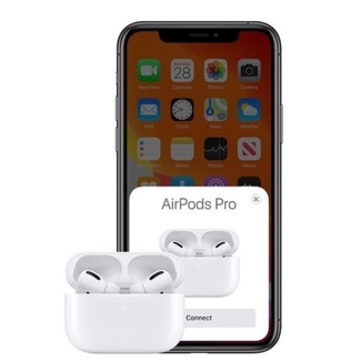 Наушники епл AirPods PRO Original series copy 1:1 Black Touch +Pop Up +БЗ Bluetooth коробка с яблоком, photo number 7