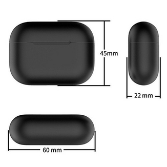 Наушники епл AirPods PRO Original series copy 1:1 Black Touch +Pop Up +БЗ Bluetooth коробка с яблоком, фото №8