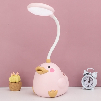 Детская настольная led лампа Утка Duck Lamp с подставкой, фото №3