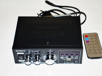 Усилитель Sony-699D USB/SD/FM 2*300W, фото №4