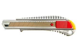 Нож Topex - 18 мм металлический (17B128), фото №2