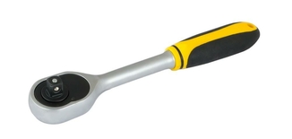 Ключ трещоточный (рукоятка с храповым механизмом) Mastertool - 3/8" x 45T (78-0123), numer zdjęcia 4