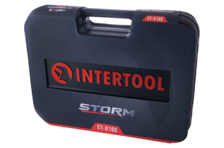 Набор инструмента Intertool - 1/4" x 1/2" 100 ед. Storm (ET-8100), numer zdjęcia 11