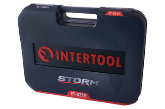 Набор инструмента Intertool - 1/4" x 3/8" x 1/2" 219 ед. Storm (ET-8219), фото №9