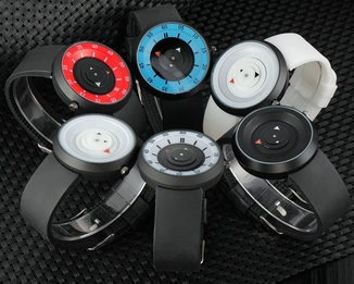 Часы Harajuku Japan силиконовый ремешок черные 066, photo number 4
