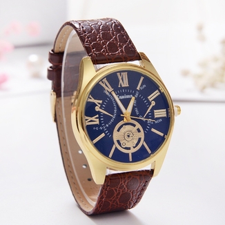 Мужские часы Kanima коричневые mw16-1, фото №3