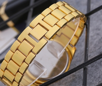 Часы женские Geneva Diamond 093-1 Цвет: золото, numer zdjęcia 3