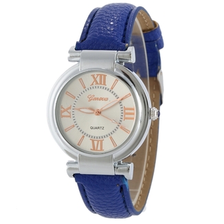 Часы женские наручные Geneva Wish синий ремешок 129-1, photo number 2