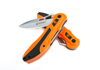 Нож складной Ganzo G621-O оранжевый, фото №2