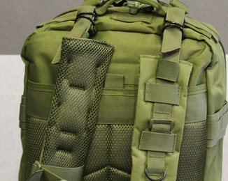 Тактический (городской) рюкзак Oxford 600D с системой M.O.L.L.E на 40 литров Olive (ta40 олива), фото №7