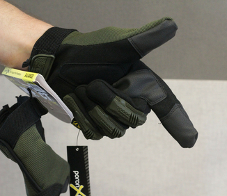 Тактические перчатки Mechanix Contra PRO. - Khaki XL (Mex-oliv-XL), фото №4