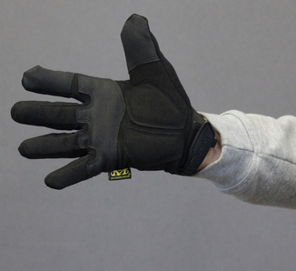 Тактические перчатки Mechanix Contra PRO. - Black (Mex-black-L), фото №3