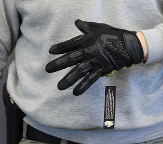 Тактические перчатки Mechanix Contra PRO. - Black (Mex-black-L), фото №5