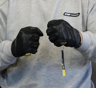 Тактические перчатки Mechanix Contra PRO. - Black (Mex-black-L), фото №7