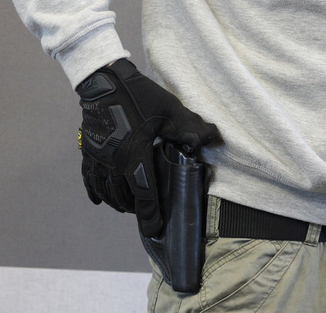 Тактические перчатки Mechanix Contra PRO. - Black (Mex-black-L), фото №8