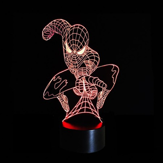 3D Светильник Спайдермен 7-1, фото №3