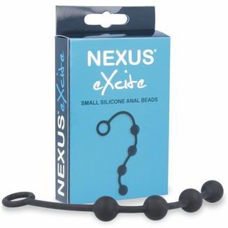 Анальные шарики Nexus Excite Small Anal Beads, силикон, макс. диаметр 2см, фото №4