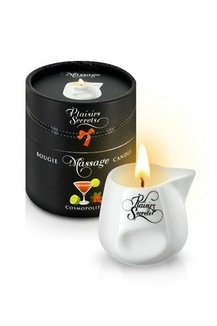 Массажная свеча Plaisirs Secrets Cosmopolitan (80 мл) подарочная упаковка, керамический сосуд, фото №2