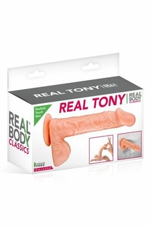 Фаллоимитатор Real Body - Real Tony Flash, TPE, диаметр 3,5см, numer zdjęcia 4