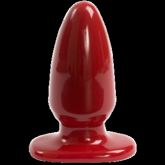 Анальная пробка-втулка Doc Johnson Red Boy - Large 5 Inch, макс. диаметр 5,5см, фото №2