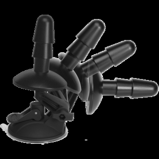 Крепление для душа с присоской Doc Johnson Vac-U-Lock - Deluxe Suction Cup Plug для игрушек, фото №3