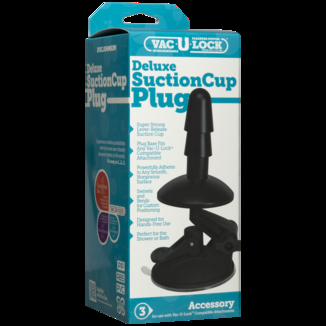 Крепление для душа с присоской Doc Johnson Vac-U-Lock - Deluxe Suction Cup Plug для игрушек, фото №4