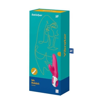 Мощный вибратор-кролик Satisfyer Vibes Mr. Rabbit (мятая упаковка!!!), numer zdjęcia 5